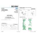 Sony DSC-W360 (serv.man2) Service Manual