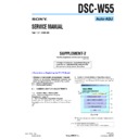 Sony DSC-W55 (serv.man10) Service Manual