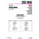 Sony DSC-W55 (serv.man12) Service Manual