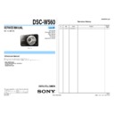 Sony DSC-W560 (serv.man2) Service Manual