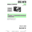Sony DSC-W70 (serv.man14) Service Manual