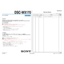 Sony DSC-WX170 (serv.man3) Service Manual