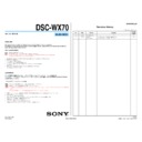 Sony DSC-WX70 (serv.man3) Service Manual