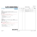 Sony ILCE-3000K, ILCE-3500J (serv.man3) Service Manual
