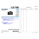 Sony ILCE-7SM2 (serv.man2) Service Manual