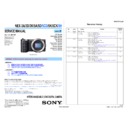 Sony NEX-3, NEX-3A, NEX-3D, NEX-3K, NEX-5, NEX-5A, NEX-5CK, NEX-5D, NEX-5H, NEX-5K (serv.man2) Service Manual