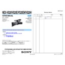 Sony NEX-VG20, NEX-VG20E, NEX-VG20EH, NEX-VG20H (serv.man2) Service Manual