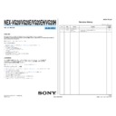 Sony NEX-VG20, NEX-VG20E, NEX-VG20EH, NEX-VG20H (serv.man3) Service Manual