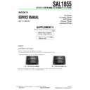 Sony SAL1855 (serv.man3) Service Manual