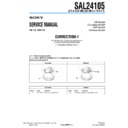 Sony SAL24105 (serv.man3) Service Manual