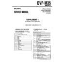 Sony DVP-M35 (serv.man2) Service Manual