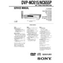 dvp-nc615, dvp-nc655p, ht-5500d service manual