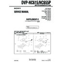 Sony DVP-NC615, DVP-NC655P (serv.man2) Service Manual