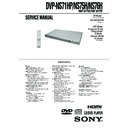 Sony DVP-NS71HP, DVP-NS75H, DVP-NS76H Service Manual