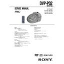 dvp-pq2 service manual