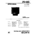 Sony CPD-100ES (serv.man5) Service Manual