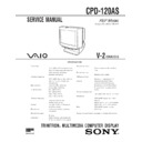 Sony CPD-120AS Service Manual