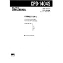 Sony CPD-1404S (serv.man2) Service Manual