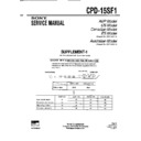 Sony CPD-15SF1 (serv.man3) Service Manual