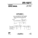 Sony CPD-15SF1T (serv.man2) Service Manual