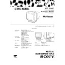 Sony CPD-1704S Service Manual