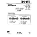 Sony CPD-1730 (serv.man4) Service Manual