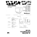 Sony CPD-1730 Service Manual