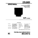 Sony CPD-200ES Service Manual