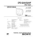 cpd-g200, cpd-g200p service manual