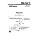 Sony GDM-20SE1T (serv.man2) Service Manual