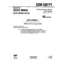Sony GDM-5001PT (serv.man2) Service Manual