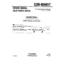 Sony GDM-90W01T (serv.man3) Service Manual