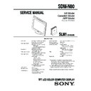 Sony SDM-N80 Service Manual