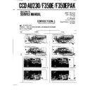 Sony CCD-AU230, CCD-F350E, CCD-F350EPA Service Manual