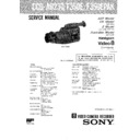 Sony CCD-AU230, CCD-F350E (serv.man2) Service Manual
