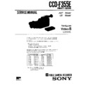 Sony CCD-F335E (serv.man7) Service Manual