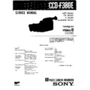 Sony CCD-F380E (serv.man2) Service Manual