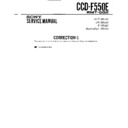 Sony CCD-F550E (serv.man4) Service Manual