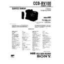 Sony CCD-RV100 Service Manual