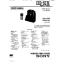 Sony CCD-SC7E Service Manual