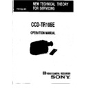 Sony CCD-TR105E (serv.man2) Service Manual