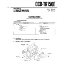 Sony CCD-TR150E (serv.man2) Service Manual