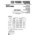 Sony CCD-TR3000, CCD-TR3000E (serv.man2) Service Manual