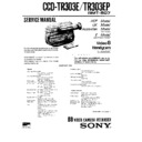 Sony CCD-TR303E, CCD-TR303EP Service Manual
