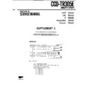 Sony CCD-TR305E (serv.man2) Service Manual