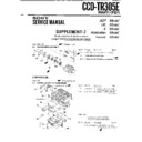 Sony CCD-TR305E (serv.man3) Service Manual