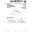 Sony CCD-TR330E, CCD-TR510E (serv.man5) Service Manual