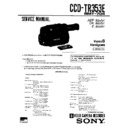 Sony CCD-TR353E Service Manual