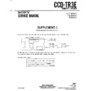 Sony CCD-TR3E (serv.man2) Service Manual