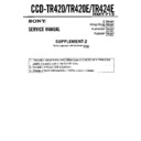 ccd-tr420, ccd-tr420e, ccd-tr424e (serv.man2) service manual